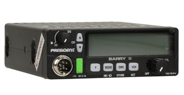 CB RADIO PRESIDENT BARRY II 2 ASC 24V 12V ПАЯНАЯ ВИЛКА ДЛЯ АВТОБУСА TIRA A3K