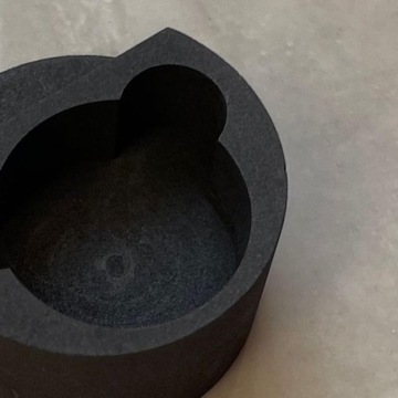 Пресс-форма для графитовых слитков, золото, серебро, алюминиевая литейная форма