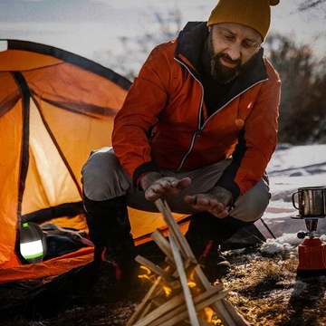 ТУРИСТИЧЕСКИЙ КЕМПИНГОВЫЙ ФОНАРЬ ДЛЯ ПАЛАТКИ USB LED