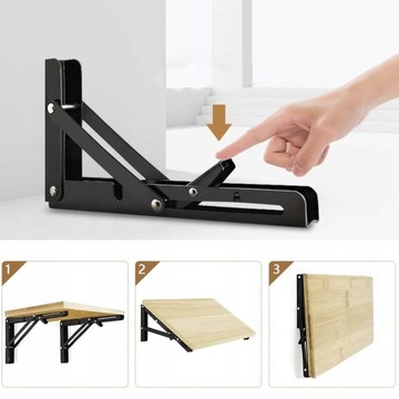 ПРОФЕССИОНАЛЬНЫЙ СКЛАДНОЙ СТОЛ НАСТЕННАЯ ОПОРА 40 СМ