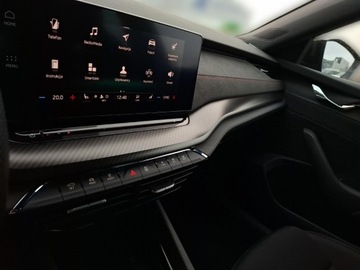 Skoda Octavia IV RS Kombi 2.0 TDI SCR 200KM 2022 Skoda Octavia RS 2.0 TDI / 200KM, 4x4 DSG, LED Mat, zdjęcie 19