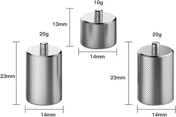 КОМПЛЕКТ БАЛАНСОВЫХ ПРОТИВОВЕСОВ ДЛЯ DJI OM 6/5/4/SE
