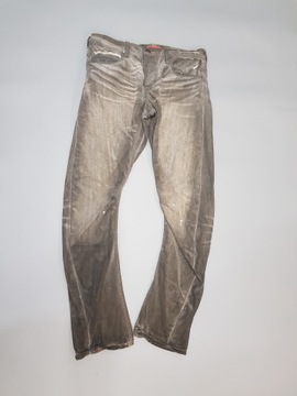 ZARA Man spodnie jeansy wycierane męskie 31/32 pas 84