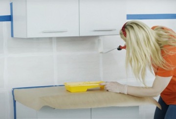 V33 ЛЕГКАЯ РЕМОНТ КРАСКА ДЛЯ КУХНИ БЕЛАЯ 2л