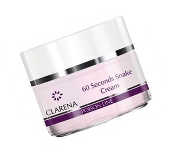 CLARENA KREM Z JADEM WĘŻA 60 seconds SNAKE 50ml