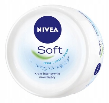 Nivea Soft Krem Intensywnie Nawilżający 300ml do twarzy i ciała