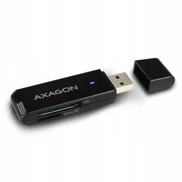 Устройство чтения карт памяти AXAGON CRE-S2N USB 3.0