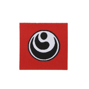 BELTOR KARATE SHINKYOKUSHINKAI- 3.5 CM X 3.5CM NASZYWKA NAPRASOWANKA KOKORO