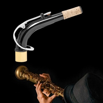 Гриф для саксофона ми-альт Плоский гриф для саксофона-альт, согнутый в форме локтя для Арджента