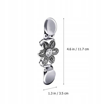 Зажимы для свитера из сплава Женские зажимы для воротника