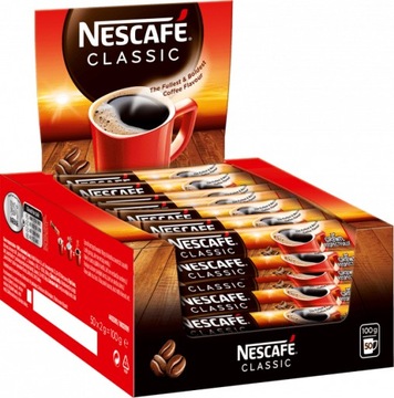 NESCAFE CLASSIC 50 szt. x 2 g