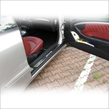 MERCEDES CLK W209 VRSTVA  PRAHU NA PRAHY AMG OCEL NEREZ 304 LESK