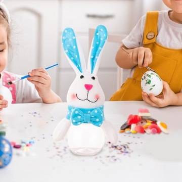 Пасхальная банка для конфет, банка для печенья, прозрачная бутылка с буквой H