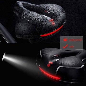 КОМФОРТНОЕ ВЕЛОСИДЕНЬЕ, ЭРГОНОМИЧНОЕ ВЕЛОСИДЕНЬЕ, ШИРОКОЕ