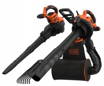 ВОЗДУХОДУВКА ЛИСТОВАЯ ВАКУУМНАЯ С ИЗМЕЛЬЧИТЕЛЕМ 3000ВТ BLACK DECKER BEBLV301