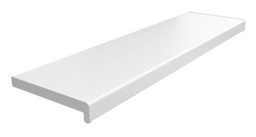 Parapet PCV komorowy szerokość 15 cm Biały