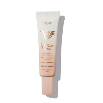HEAN TONE UP light cream SPF 15 lekki krem tonujący T03 MEDIUM