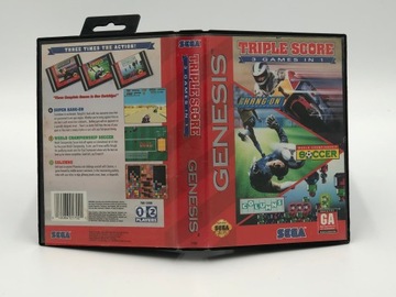 Gra Triple Score Genesis Sega Megadrive