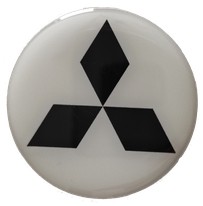 ЭМБЛЕМА ЛОГОТИП 3D Mitsubishi 50 мм 4 шт.