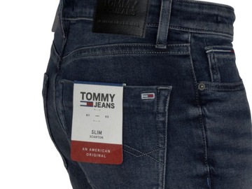 TOMMY JEANS spodnie męskie, jeansowe, 32/32