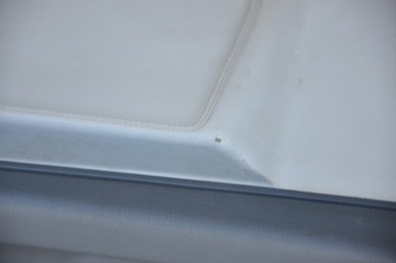 BMW E31 850 840 BOCZKI TYLNA PARA JASNO SZARE Z MIĘKKA WKŁADKĄ SKÓRZANĄ