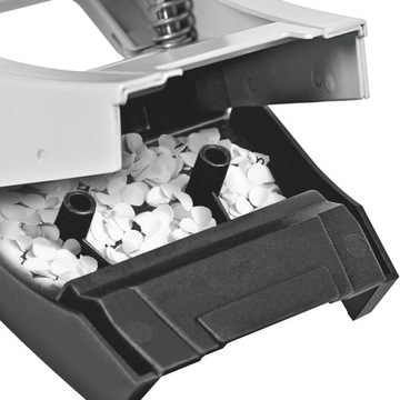 Мини-степлер и дырокол Leitz WOW, бирюзовый