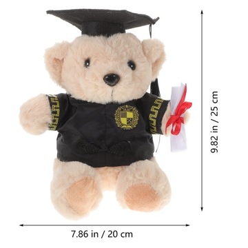Мишка Тедди на выпускной. Фаршированный плюшевый мишка