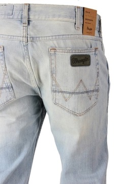 WRANGLER GREENSBORO JEANSY PROSTE DZIURY _ W31 L34