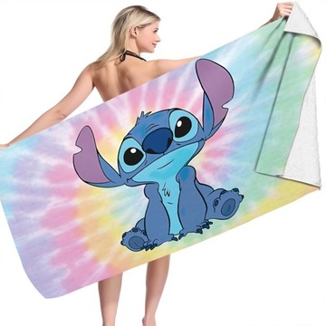 Ręcznik plażowy Lilo i stich kąpielowy dla dzieci