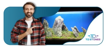 1 -киг дерево -сланцевый камень для аквариума