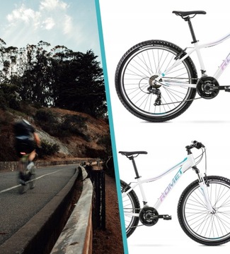 MTB ROMET JOLENE 6.1 26 ГОРНЫЙ ВЕЛОСИПЕД SHIMANO ALU С ОСВЕЩЕНИЕМ СВОБОДНАЯ СТОЙКА