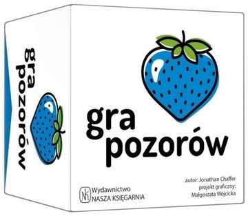 Gra towarzyska KARCIANKA na imprezę GRA POZORÓW Nasza Księgarnia ZABAWNA