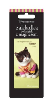 ZAKŁADKA DO KSIĄŻKI Z MAGNESEM - KOT... KOTEK