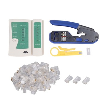 ŁĄCZNIK KABLI SIECIOWYCH CAT6 CAT5 RJ-45 ZŁĄCZKA