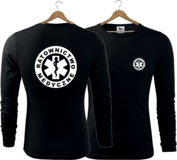 BLUZY LONGSLEEVE RATOWNICTWO MEDYCZNE DŁUGI RĘKAW