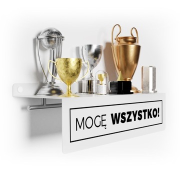 WIESZAK na Medale PÓŁKA na PUCHARY - Metalowy, Pojemny, Wysoka Jakość, HIT