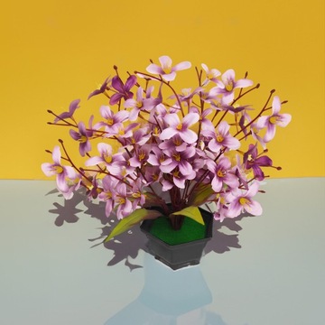 Искусственные цветы в горшке УКРАШЕНИЕ ОРХИДЕИ