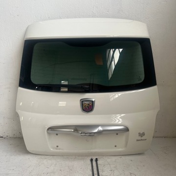 KLAPA BAGAŻNIKA KOMPLETNA FIAT 500 ABARTH LIFT BIANCO 268/A IDEALNA 2016r