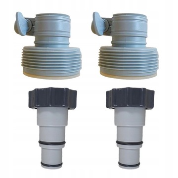 4 adaptery węży akcesoria do basenu adapter