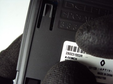HNÍZDO AUX USB RENAULT CAPTUR II 2019-