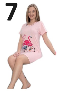 НОЧНАЯ РУБАШКА ЖЕНСКАЯ, РАЗЛИЧНЫЕ ДИЗАЙНЫ - XL