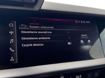 Audi A3 8Y Sportback 1.5 35 TFSI 150KM 2024 Audi A3 Sportback S Line Reflektory LED Apple CarPlay Android Auto Gwaranc, zdjęcie 20