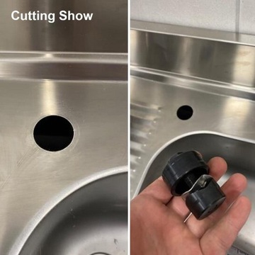 Пробойник для листового металла Прочный, простой в использовании пробойник для отверстий определенного диаметра.