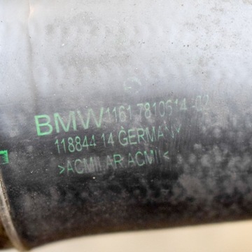 7810614 PRAVÝ PŘÍVOD INTERCOOLER BMW 5 F10 520 D