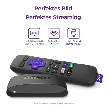 Року, Инк. Потоковая передача Roku Express 4K HD/4K/HDR