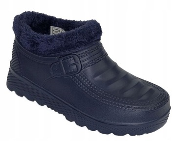 KALOSZE OCIEPLANE PIANKI ZIMOWE DAMSKIE LEKKIE EVA