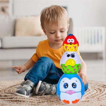 ПИРАМИДА ПИРАМИДА БАШНЯ ПАЗЛ ОБРАЗОВАТЕЛЬНЫЙ СОРТЕР ФИГУРЫ ДЕТИ ЯЙЦА