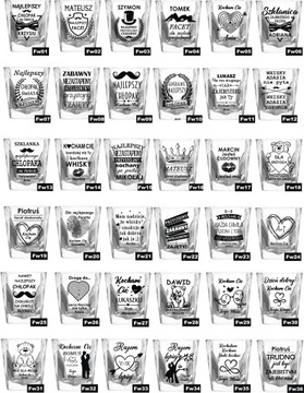 Графин с гравировкой, 2 стакана с гравировкой в ​​коробке с ДЕРЕВЯННЫМ декором