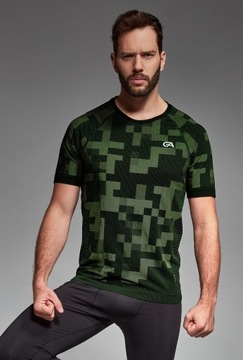 T-shirt męski Gatta Active Breeze BlackGreen r.XXL