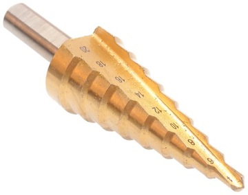 СВЕРЛО КОНУСНОЕ, СВЕРЛО МНОГОШАГОВОЕ ПО МЕТАЛЛУ, КОНУС 4-20мм